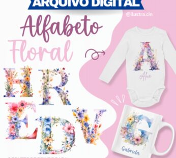 ARQUIVOS DIGITAIS – Alfabeto Floral