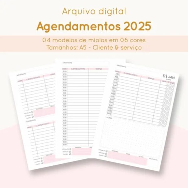Agendamentos A5 | 2025