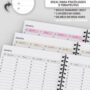 Arquivo Kit Agendamento Semanal 2025 tamanho 18×27 até 22h