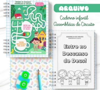 Arquivo kit Caderno Infantil Assembleias Circuito 2023-2024