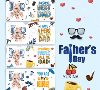 Arte Caneca Father Day – MUG – HANDS V5