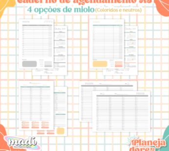 Caderno de Agendamentos Permanente