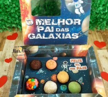 Caixa Sistema Solar para Doces (Mar Arts)