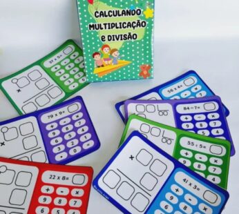 Calculando multiplicação e divisão