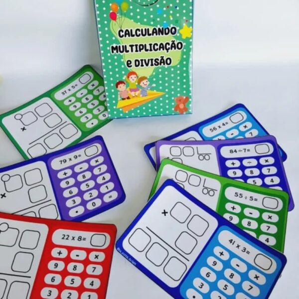 Calculando multiplicação e divisão