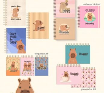 Capivara – Combo Encadernação