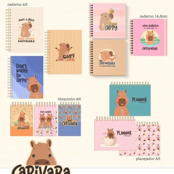 Capivara – Combo Encadernação