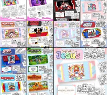Combo Cards de Colorir
