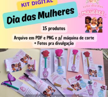 Dia das Mulheres – Kit digital