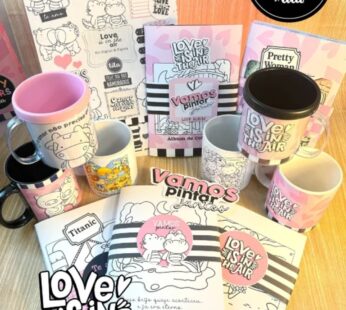 Happy Colors – Combo Vamos Pintar – Love Is In The Air