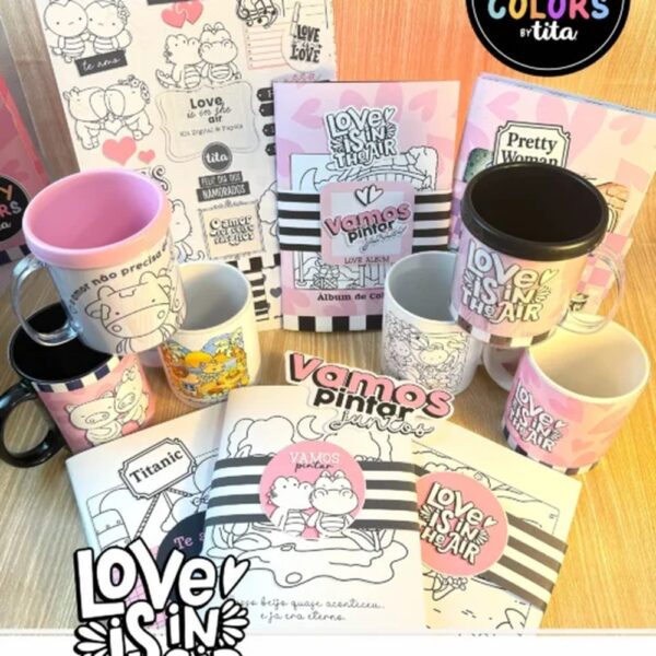 Happy Colors – Combo Vamos Pintar – Love Is In The Air