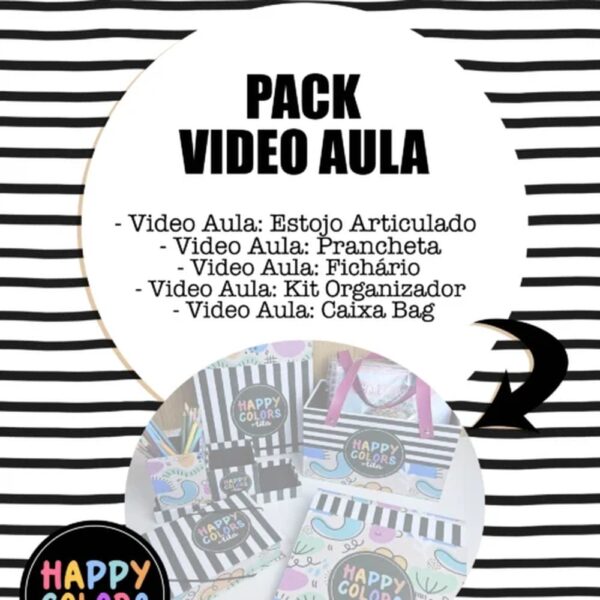 Happy Colors – Video Aulas – Combo Cartonagem