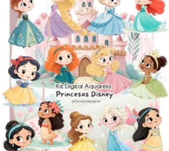 Kit Digital PRINCESAS DISNEY