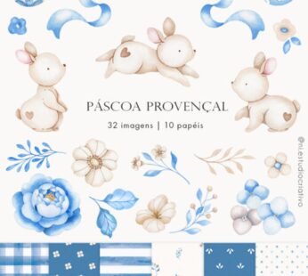 Kit Digital Páscoa Provençal