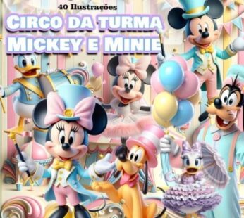 Kit Digital Turma do Michey Candy 3D