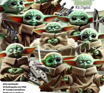 Kit Digital – Baby Yoda (Gogru)