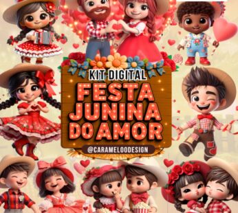 Kit Digital – Festa Junina do Amor