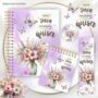 Kit Encadernação Floral