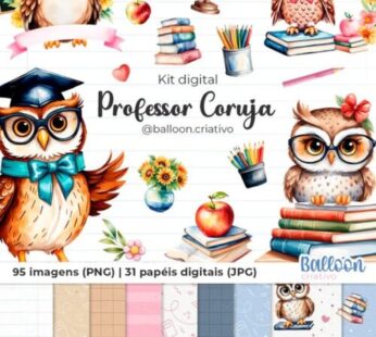 Kit digital – Professor Coruja