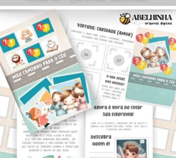ÁLBUM DE FIGURINHAS CATÓLICAS