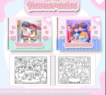 Livro de Colorir NAMORADOS