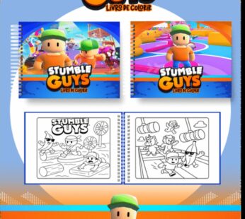Livro de Colorir STUMBLE GUYS