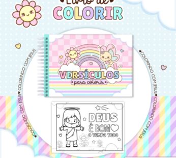 Livro de Colorir VERSÍCULOS