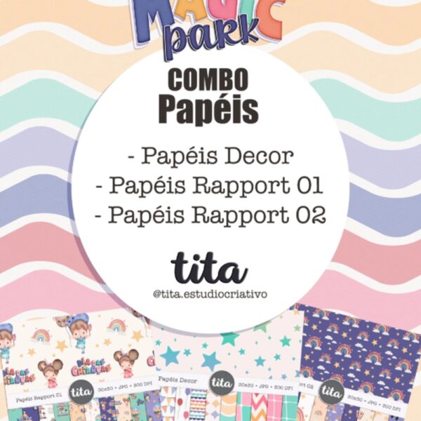 Magic Park – Combo Papéis