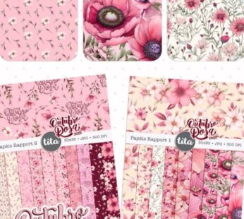 Outubro Rosa – Papéis Rapport 1 e 2