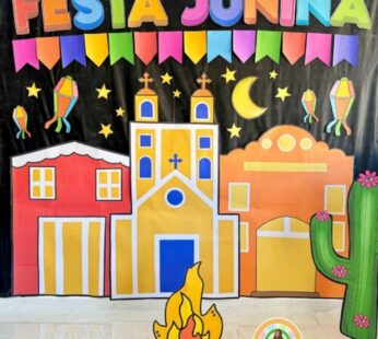 Painel 3D para festa Junina/Julina