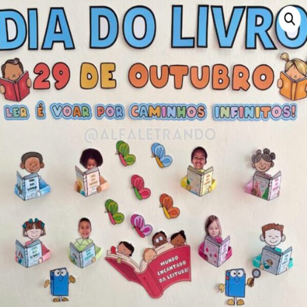 Painel Dia do livro
