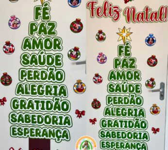 Painel Natalino para Porta