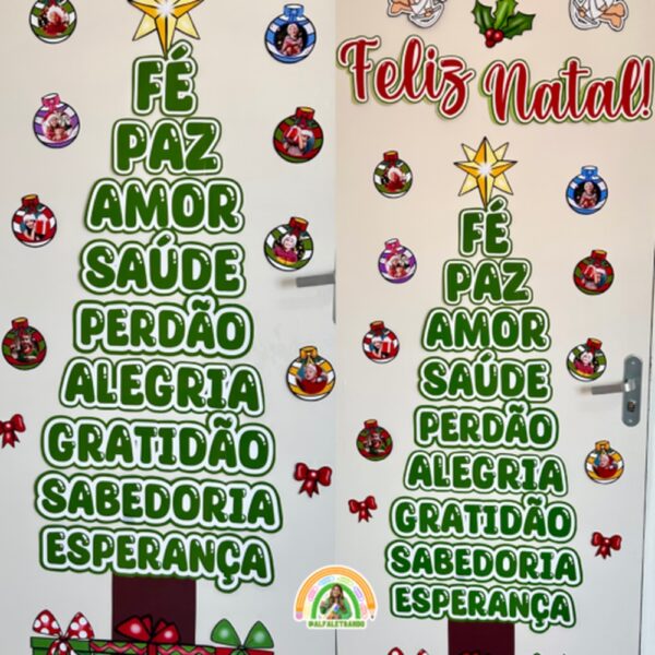 Painel Natalino para Porta