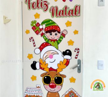 Painel de Porta Natal Mágico
