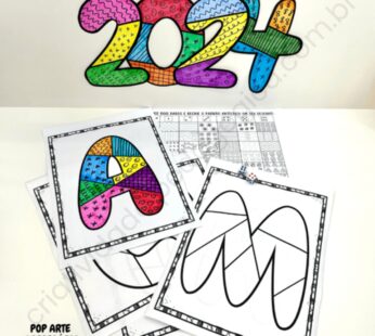Pop arte abecedário 2024