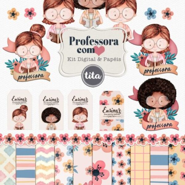 Professora com Amor – Kit Digital