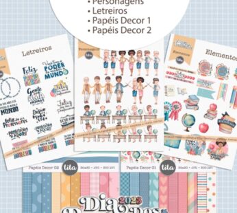 Professores 2023 – Combo Ilustrações e Papéis