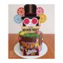Topo de bolo 02 - A Fantástica Fábrica de Chocolates a