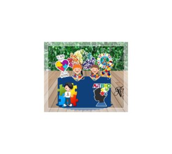 Topo de bolo 02 – Autismo a