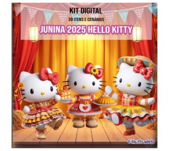 Kit Digital Hello Kitty Junina 2025