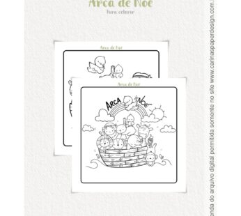 Livro de Colorir – 6- Para Colorir Arca de Noé