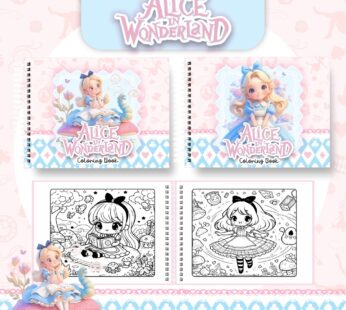 Livro de Colorir – ALICE 1