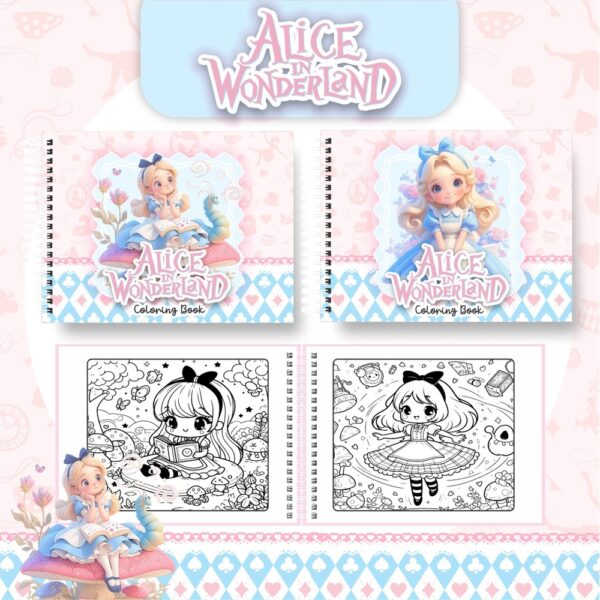 Livro de Colorir - ALICE 1
