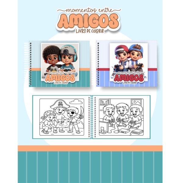 Livro de Colorir - AMIGOS 2