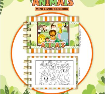 Livro de Colorir – ANIMAIS 2