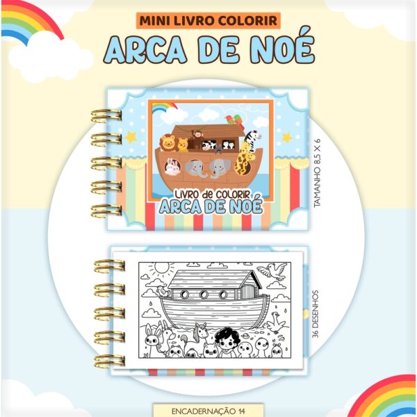 Livro de Colorir - ARCA DE NOÉ 3