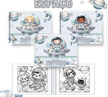 Livro de Colorir – ASTRONAUTA 1