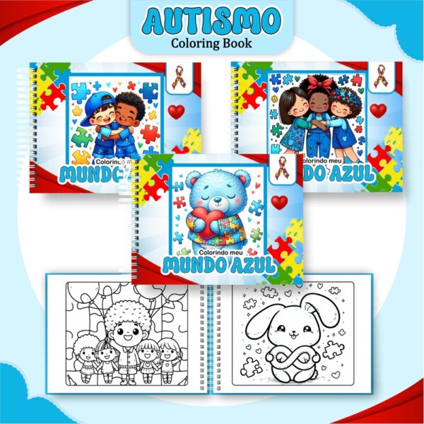 Livro de Colorir - AUTISMO 1