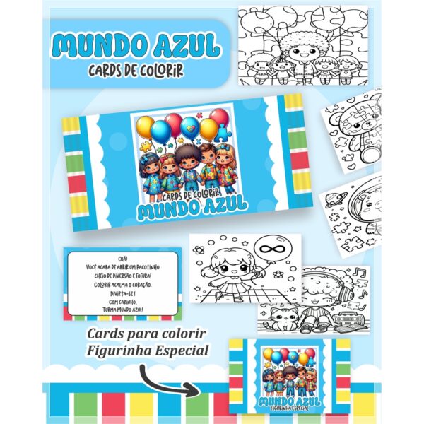 Livro de Colorir - AUTISMO 2