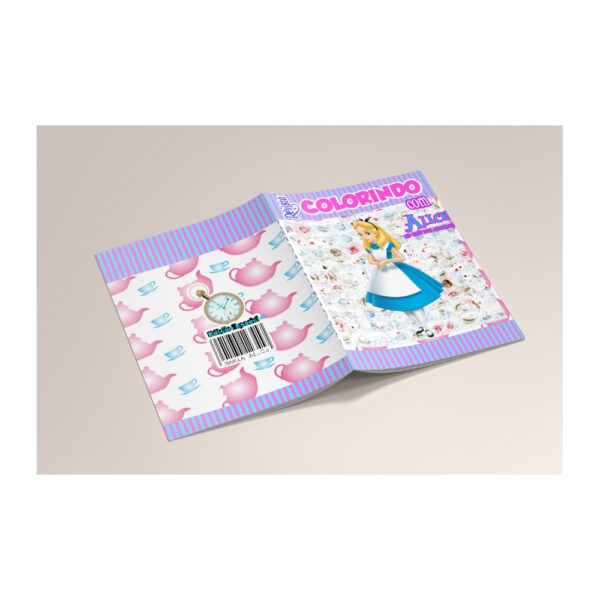 Livro de Colorir - Alice no pais das maravilhas